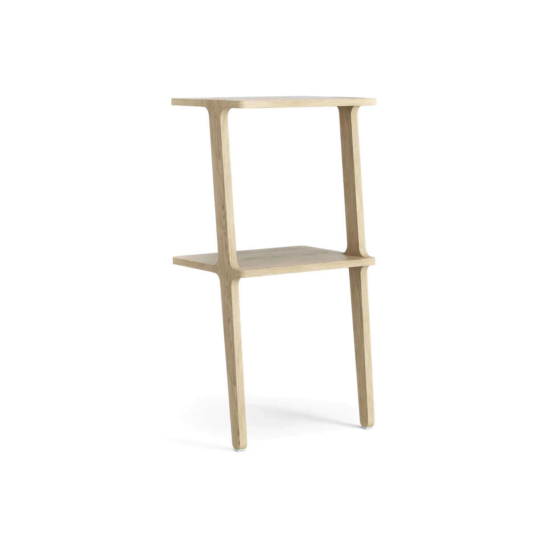 Libri shelf 2 shelf, Oak laquered Swedese