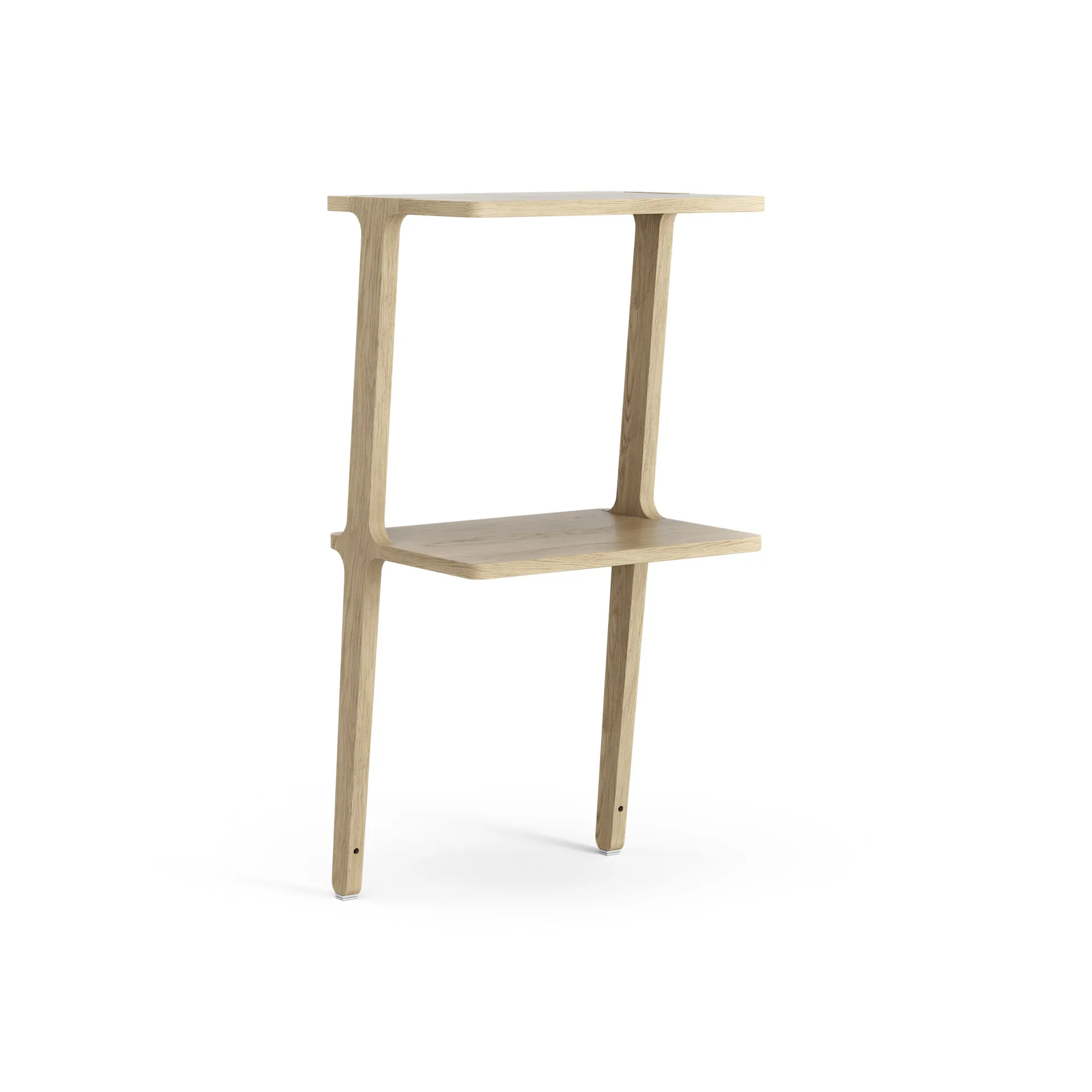 Libri shelf 2 shelf, Oak laquered Swedese