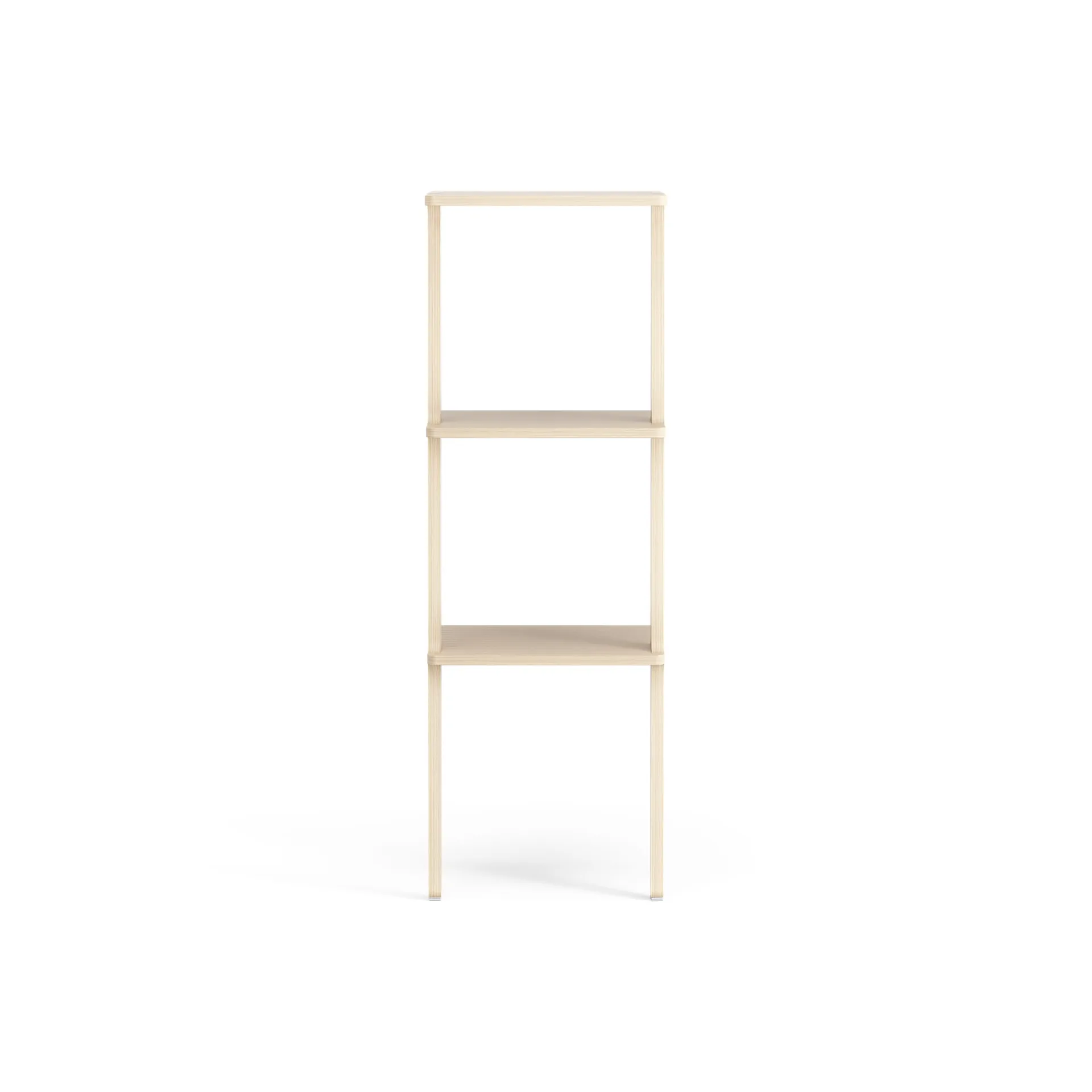 Libri shelf 3 shelf, Ash laquered Swedese