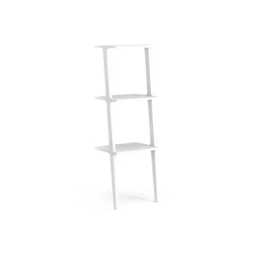 Libri shelf 3 shelf - Ash White glazed - Swedese