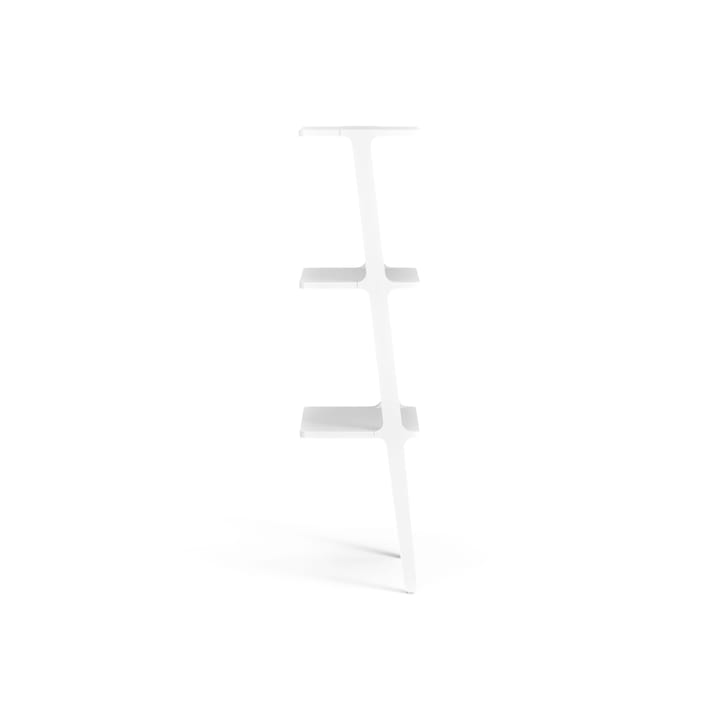 Libri shelf 3 shelf - Ash White glazed - Swedese