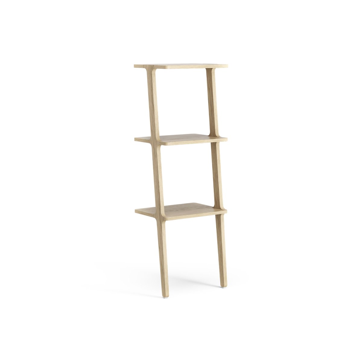 Swedese Libri shelf 3 shelf Oak laquered | Scandinavian Design | Shelves & shelving systems | Beige
