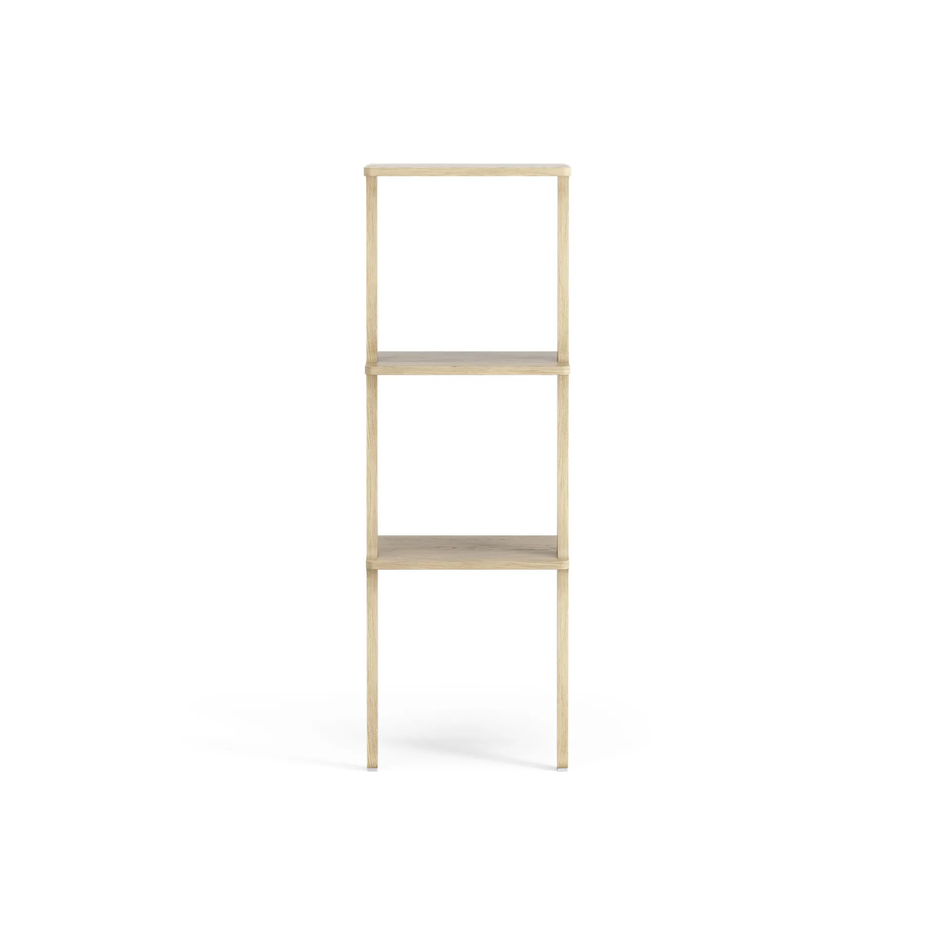 Libri shelf 3 shelf, Oak laquered Swedese
