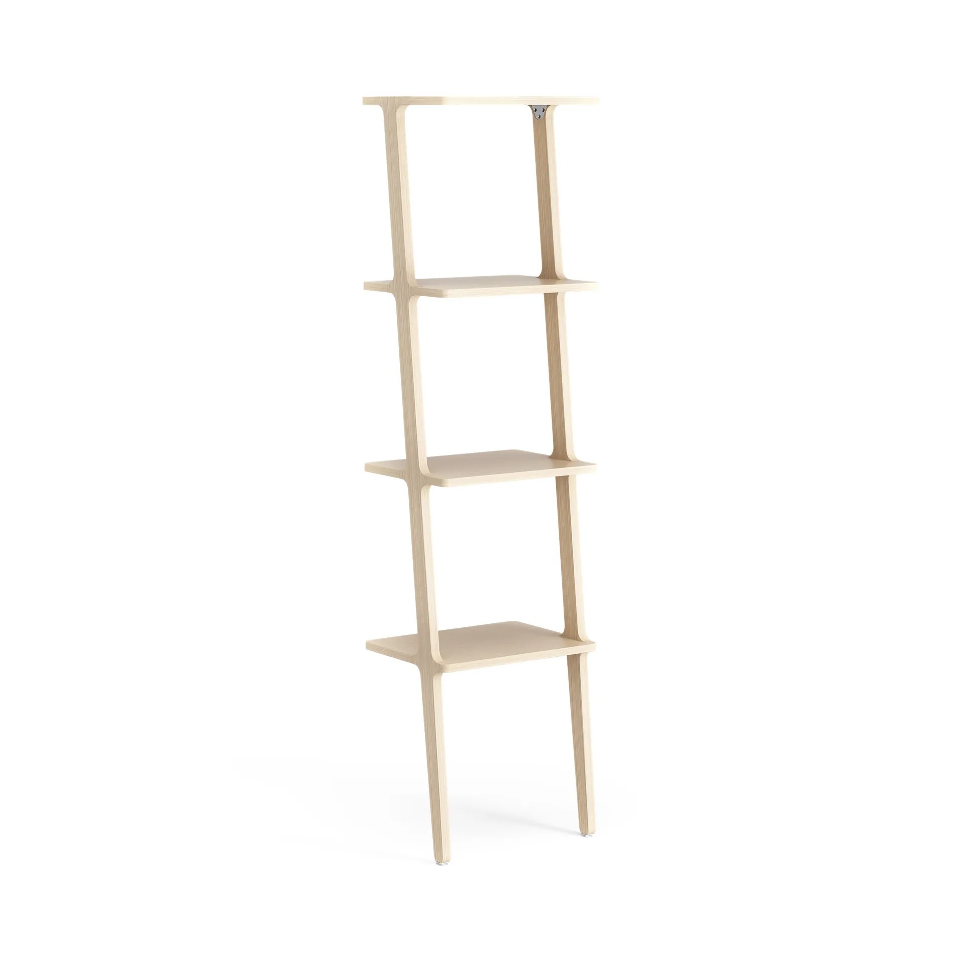 Libri shelf 4 shelf, Ash laquered Swedese