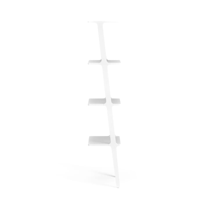 Libri shelf 4 shelf - Ash White glazed - Swedese