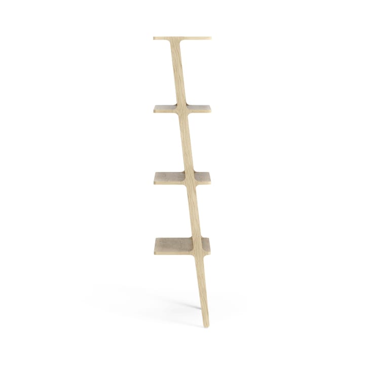 Libri shelf 4 shelf, Oak laquered Swedese