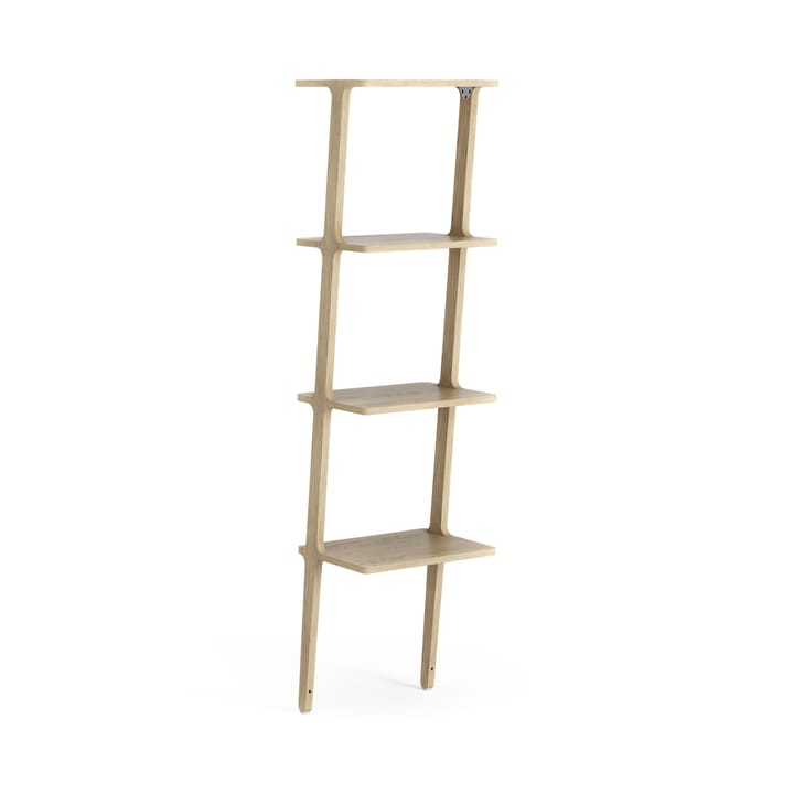Libri shelf 4 shelf, Oak laquered Swedese