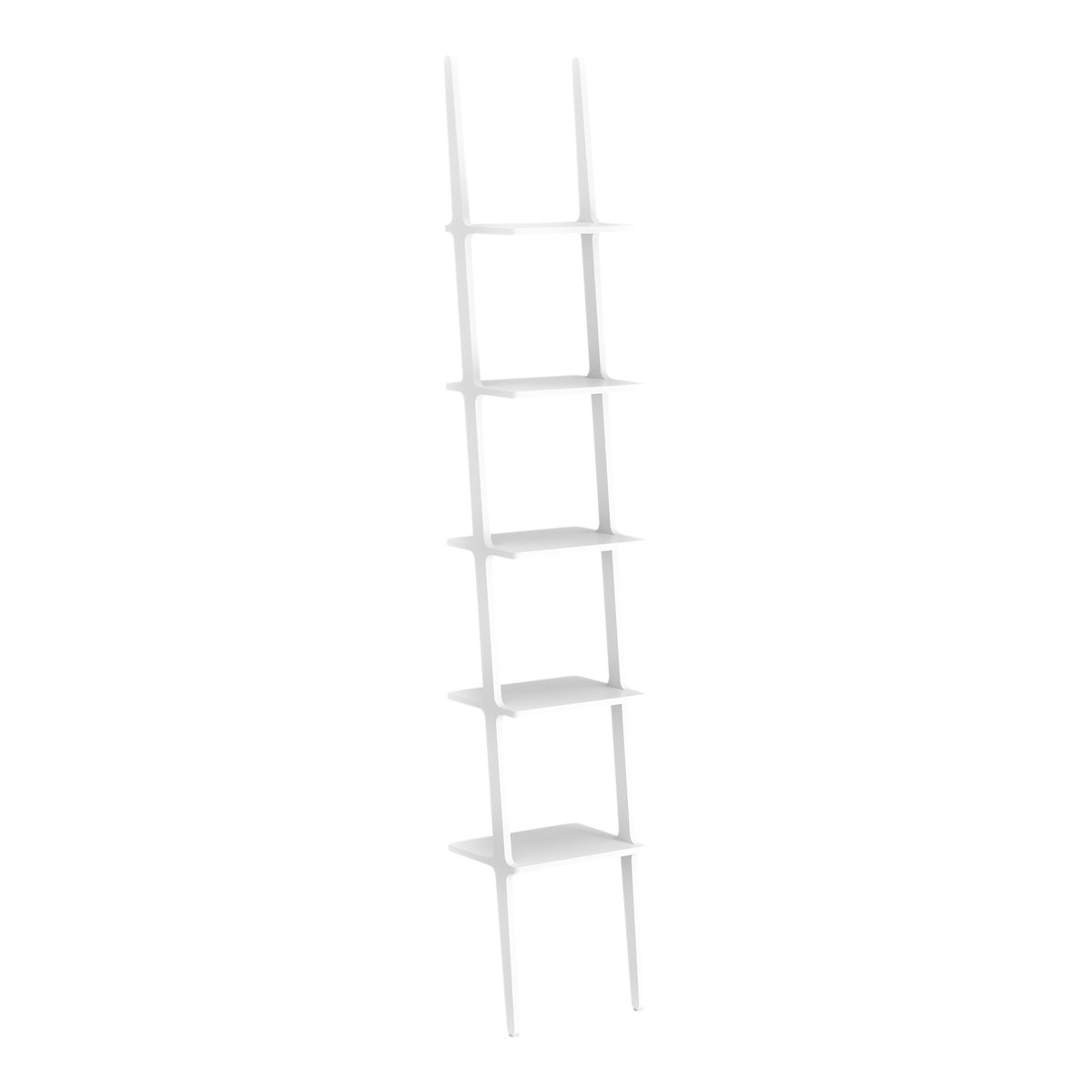 Swedese Libri shelf 5 shelf Ash White glazed | Scandinavian Design | Shelves & shelving systems | White