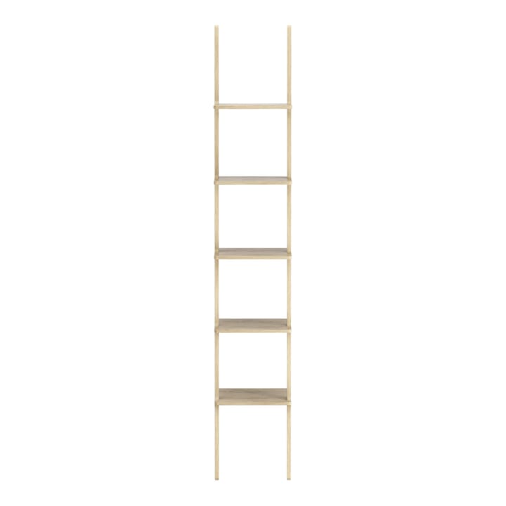 Libri shelf 5 shelf, Oak laquered Swedese