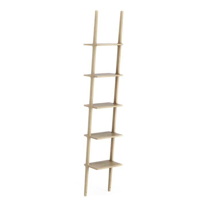 Libri shelf 5 shelf, Oak laquered Swedese