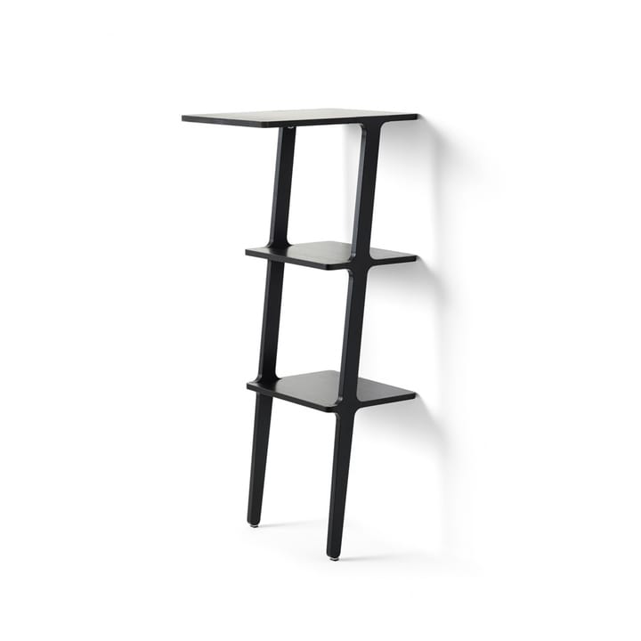 Libri standing table, Ash black glazed Swedese