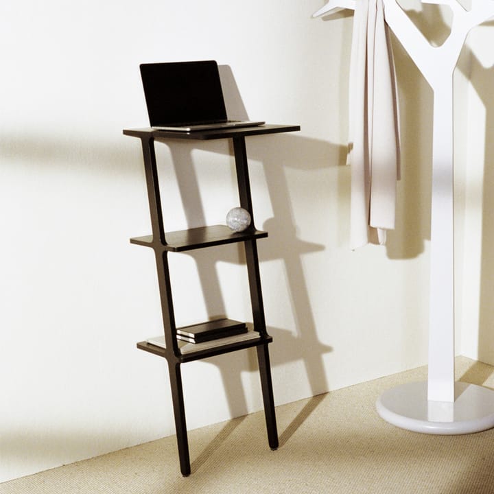 Libri standing table, Ash black glazed Swedese