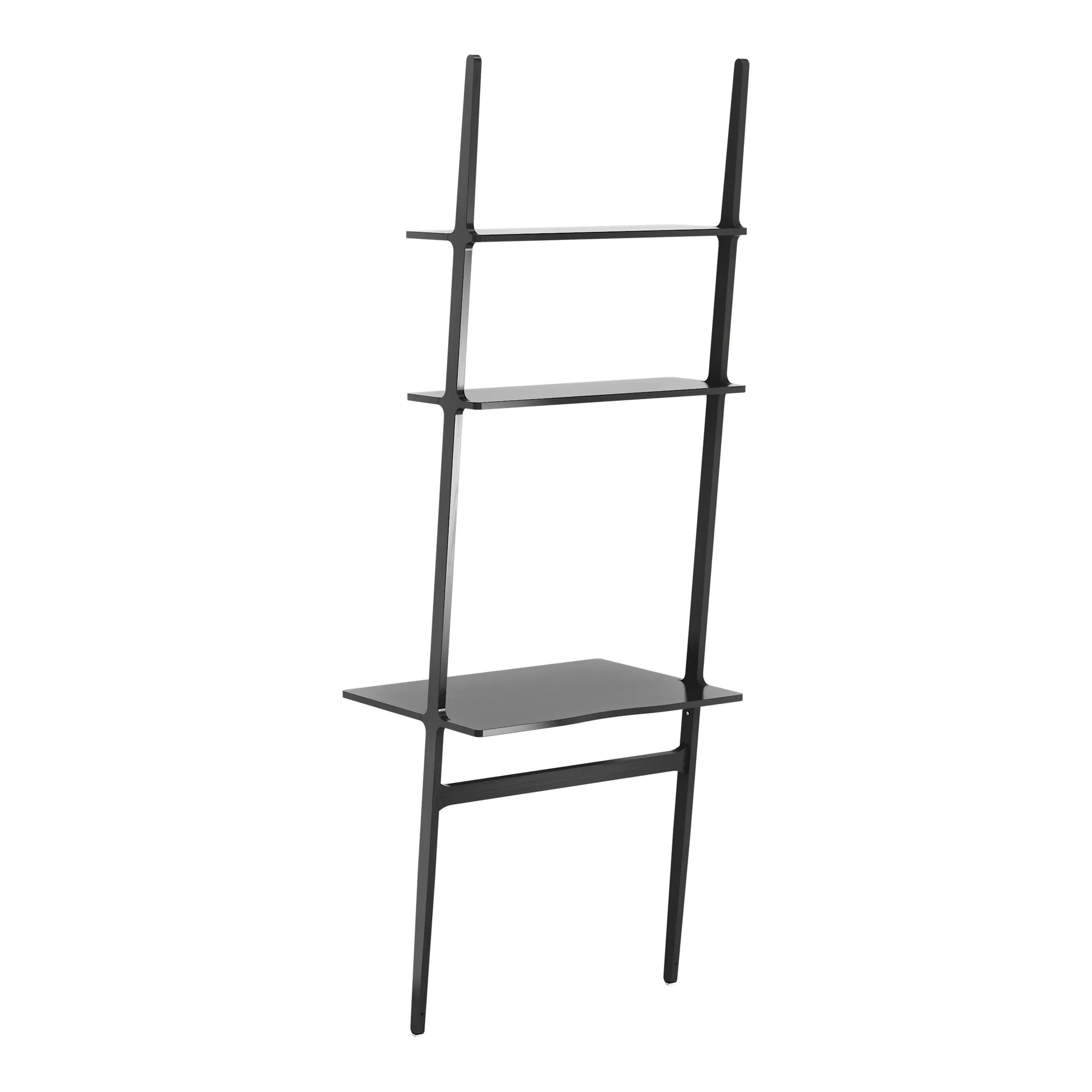 Libri writing table, Ash black glazed Swedese