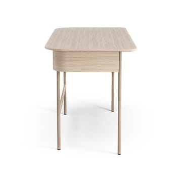 Luna desk - Oak white-pigmented - Swedese