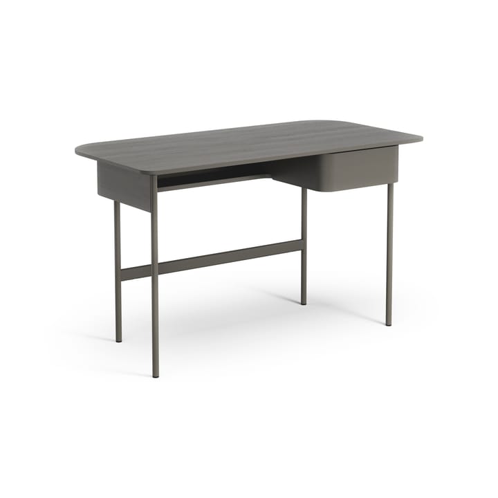 Luna desk with drawer - Oak orkan grey - Swedese