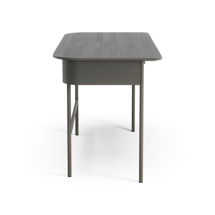 Luna desk with drawer - Oak orkan grey - Swedese