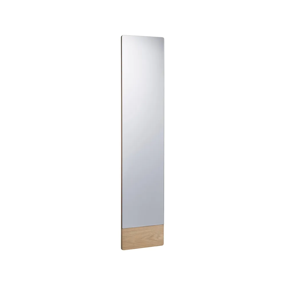 Mira wall mirror, Oak Swedese