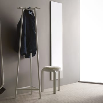 Mira wall mirror - White lacquer - Swedese