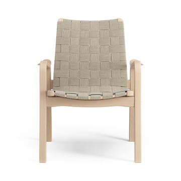 Primo arm chair low laquered beech - Natural - Swedese