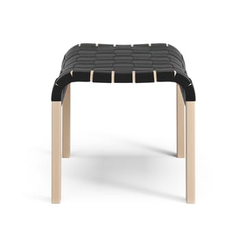 Primo foot stool laquered beech - Black - Swedese