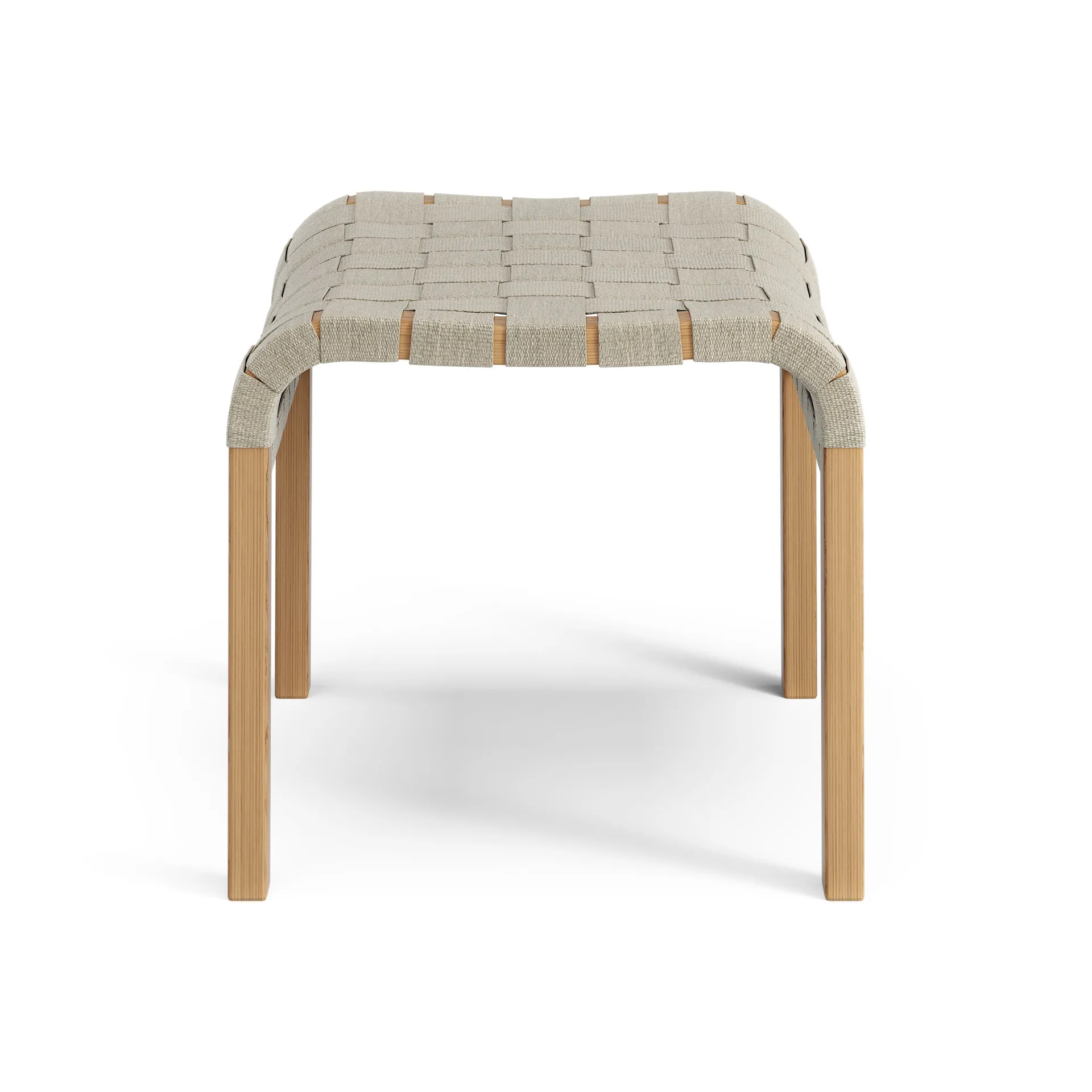 Primo foot stool oiled oak, Natural Swedese