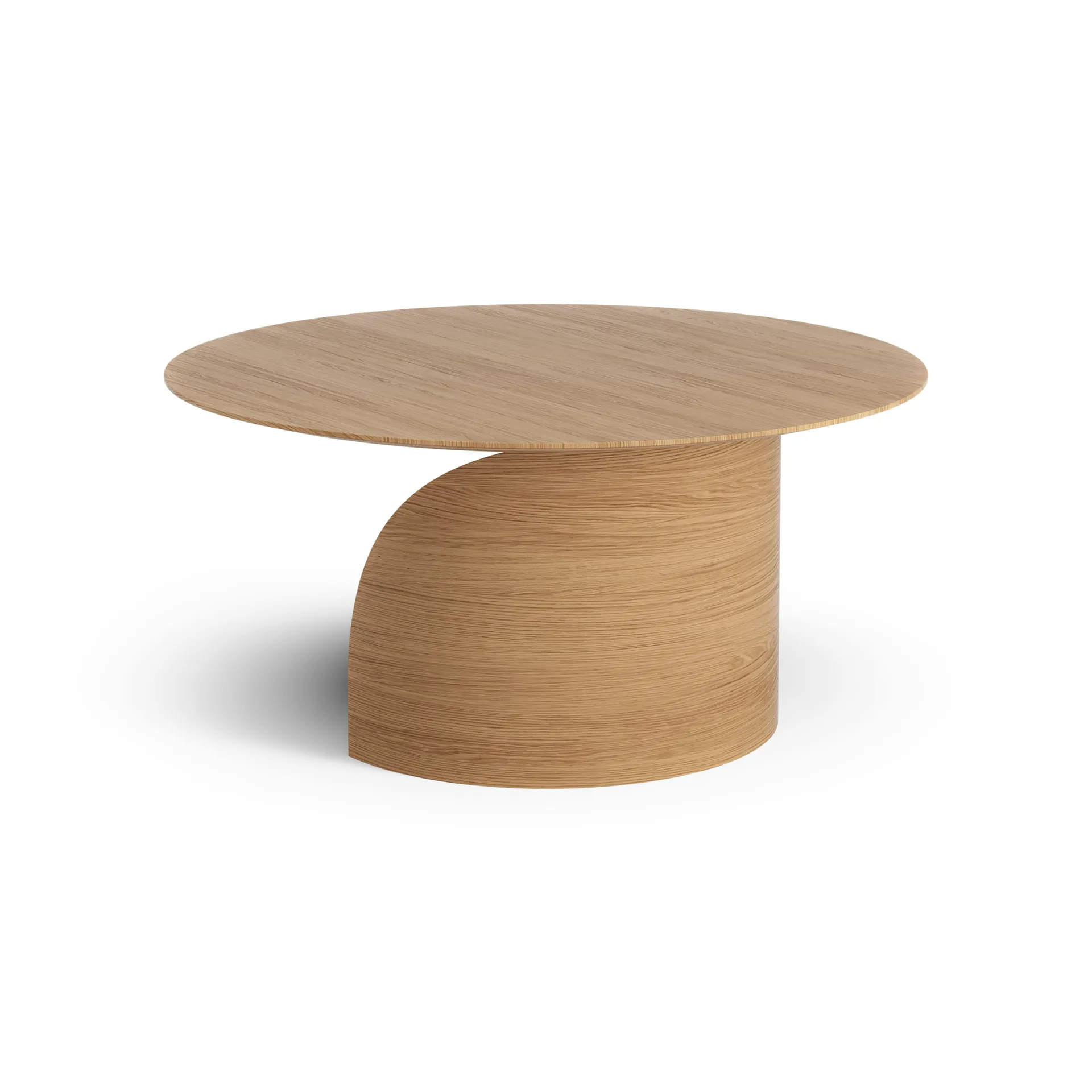Savoa coffee table H40 cm, Oak oiled Swedese