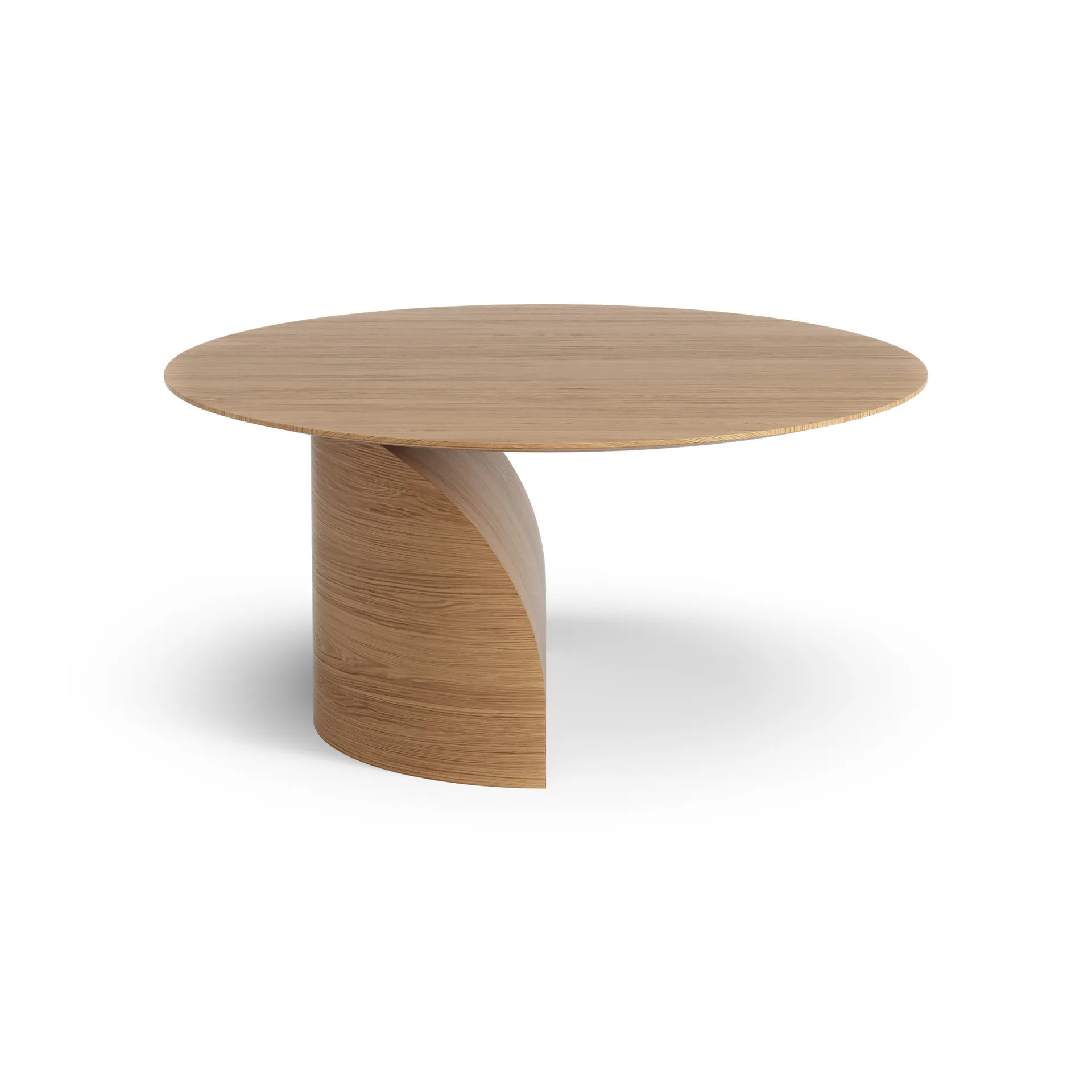 Savoa coffee table H40 cm, Oak oiled Swedese