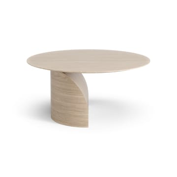 Savoa coffee table H40 cm - Oak white pigmented - Swedese