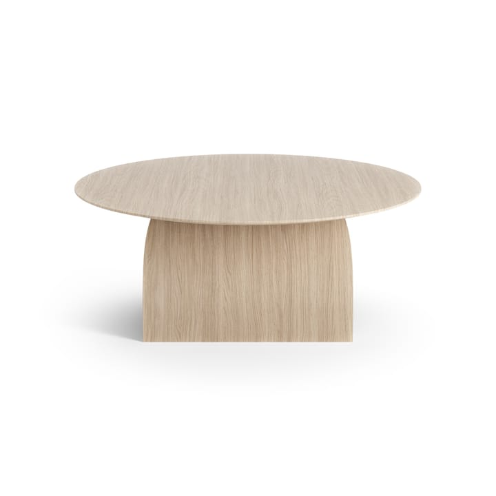 Savoa coffee table H40 cm - Oak white pigmented - Swedese