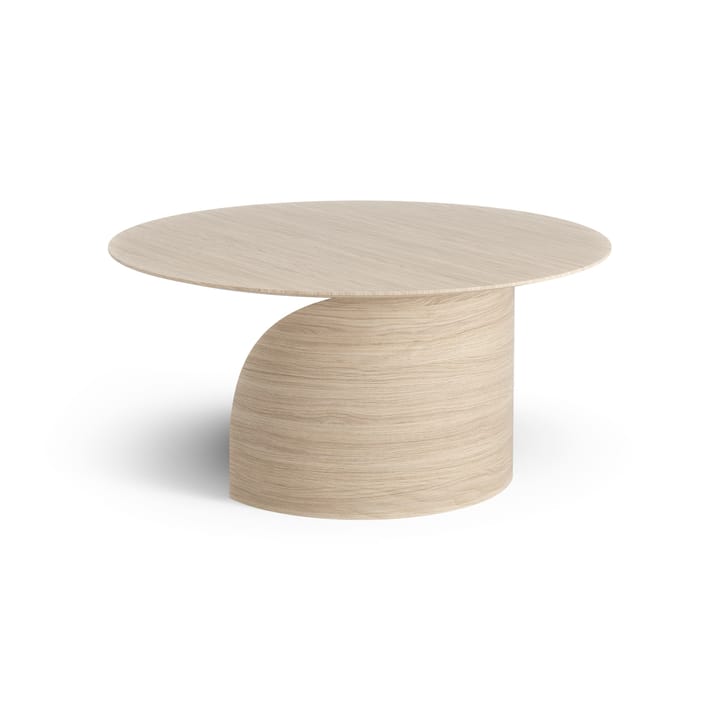 Savoa coffee table H40 cm - Oak white pigmented - Swedese