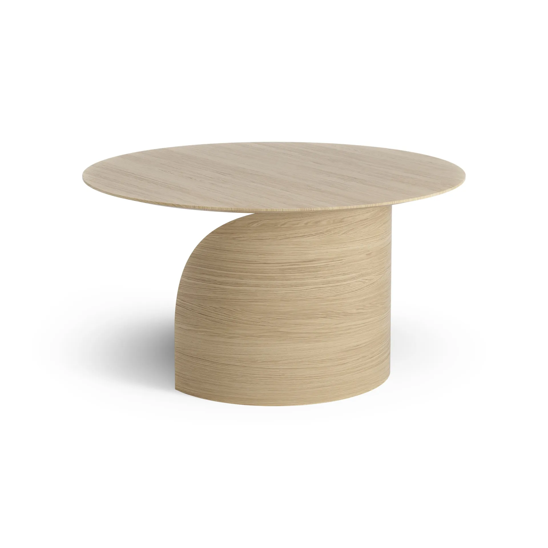 Savoa coffee table H45 cm, Oak laquered Swedese