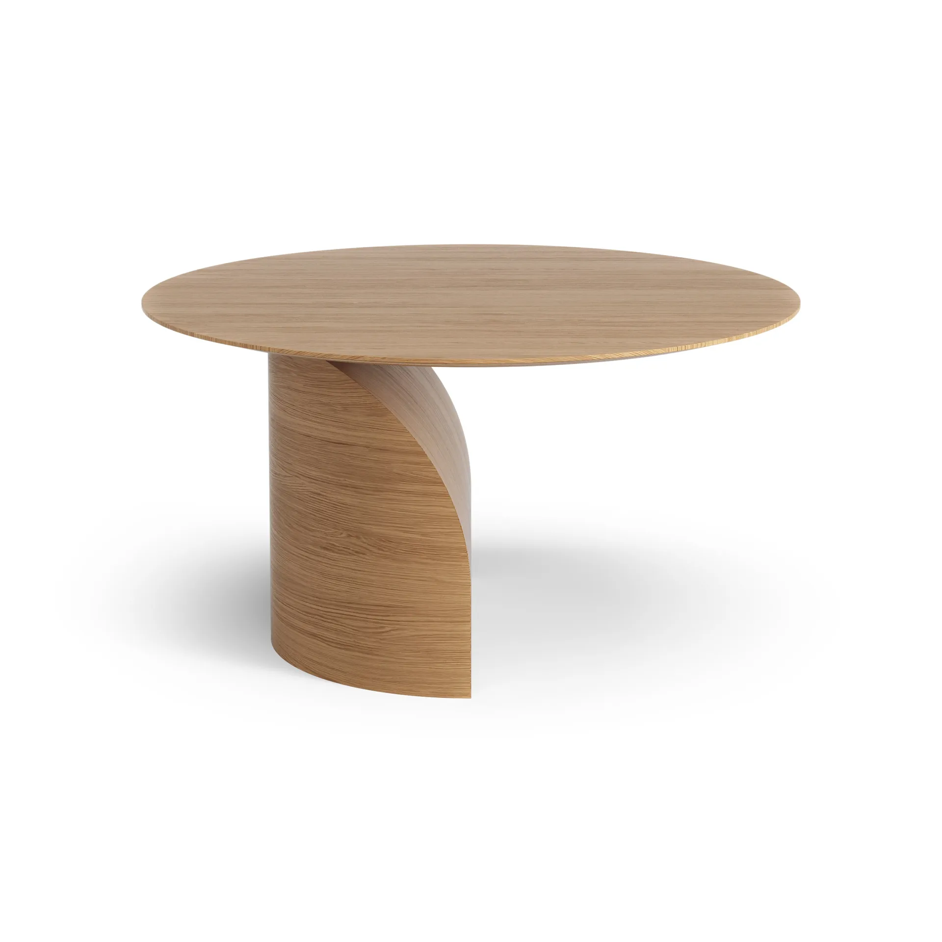 Savoa coffee table H45 cm, Oak oiled Swedese