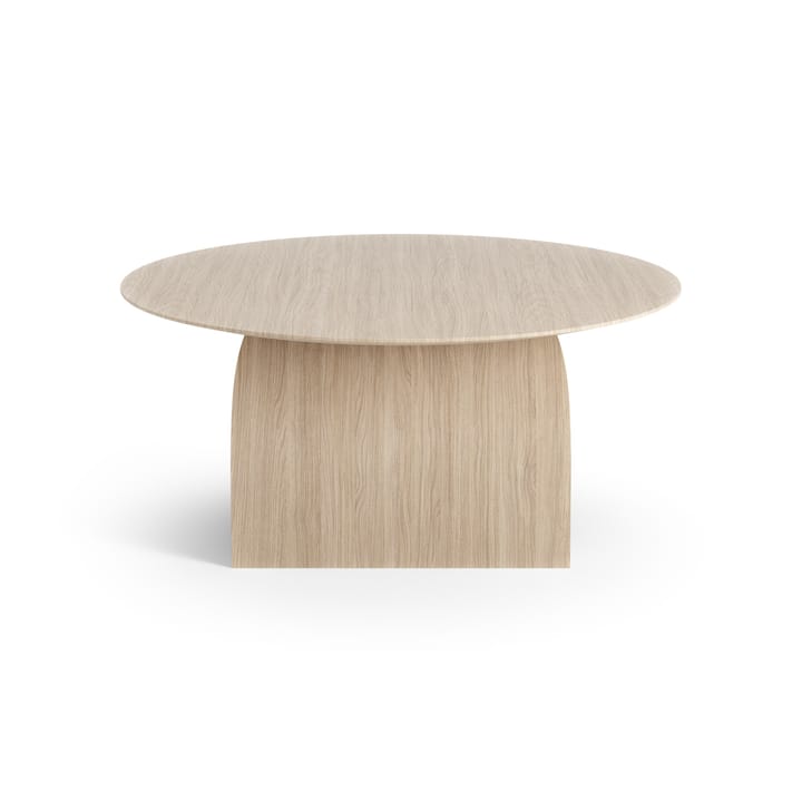 Savoa coffee table H45 cm - Oak white pigmented - Swedese