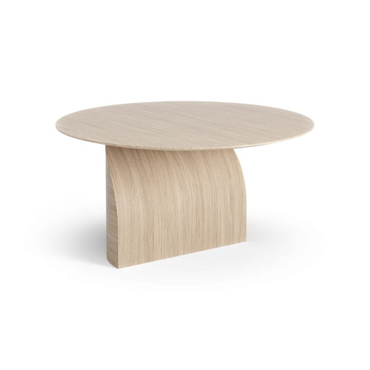 Savoa coffee table H45 cm - Oak white pigmented - Swedese