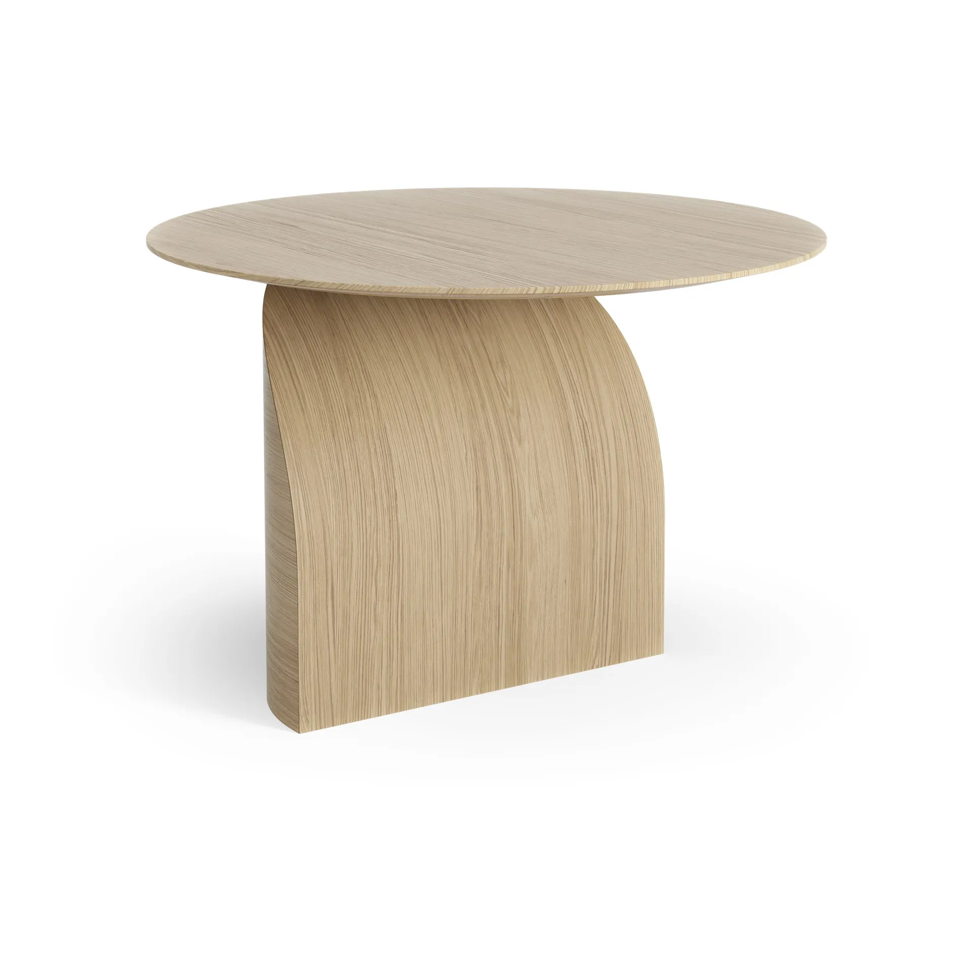 Savoa table H45 cm, Oak laquered Swedese