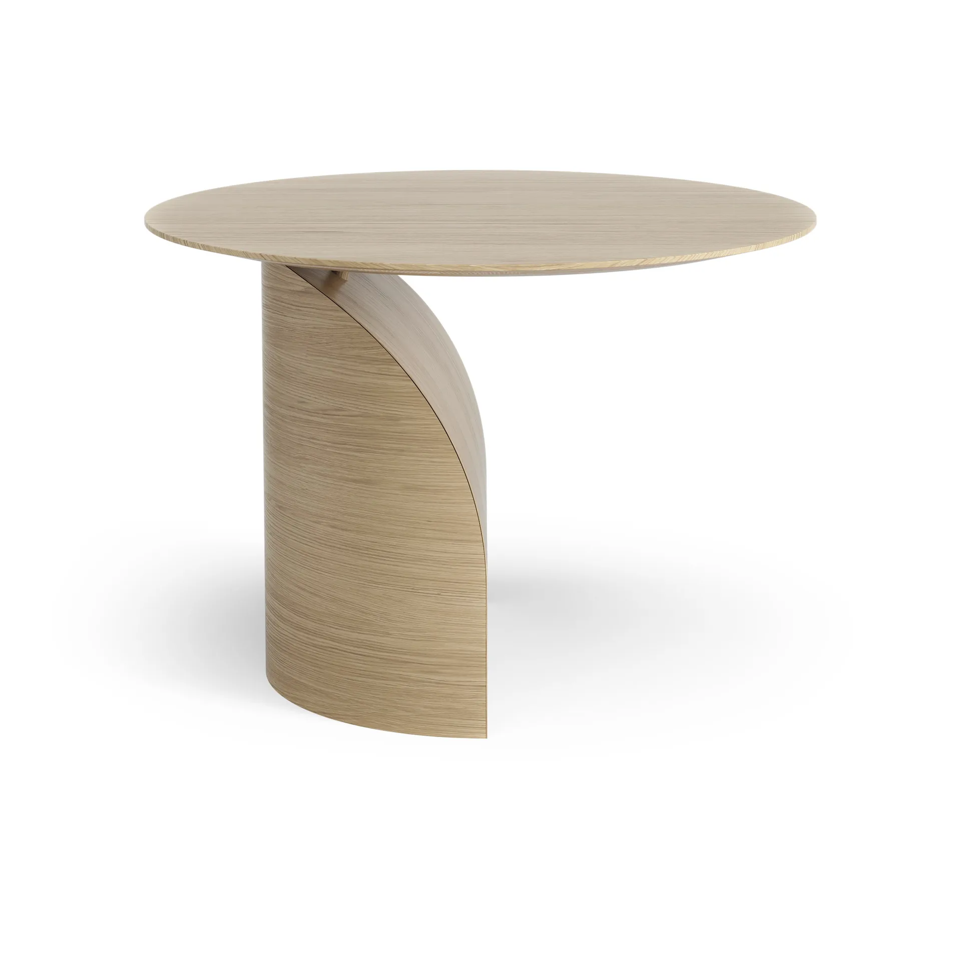 Savoa table H45 cm, Oak laquered Swedese
