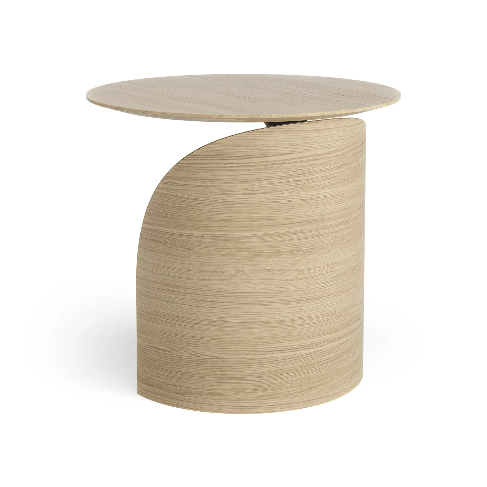 Savoa table H50 cm, Oak laquered Swedese
