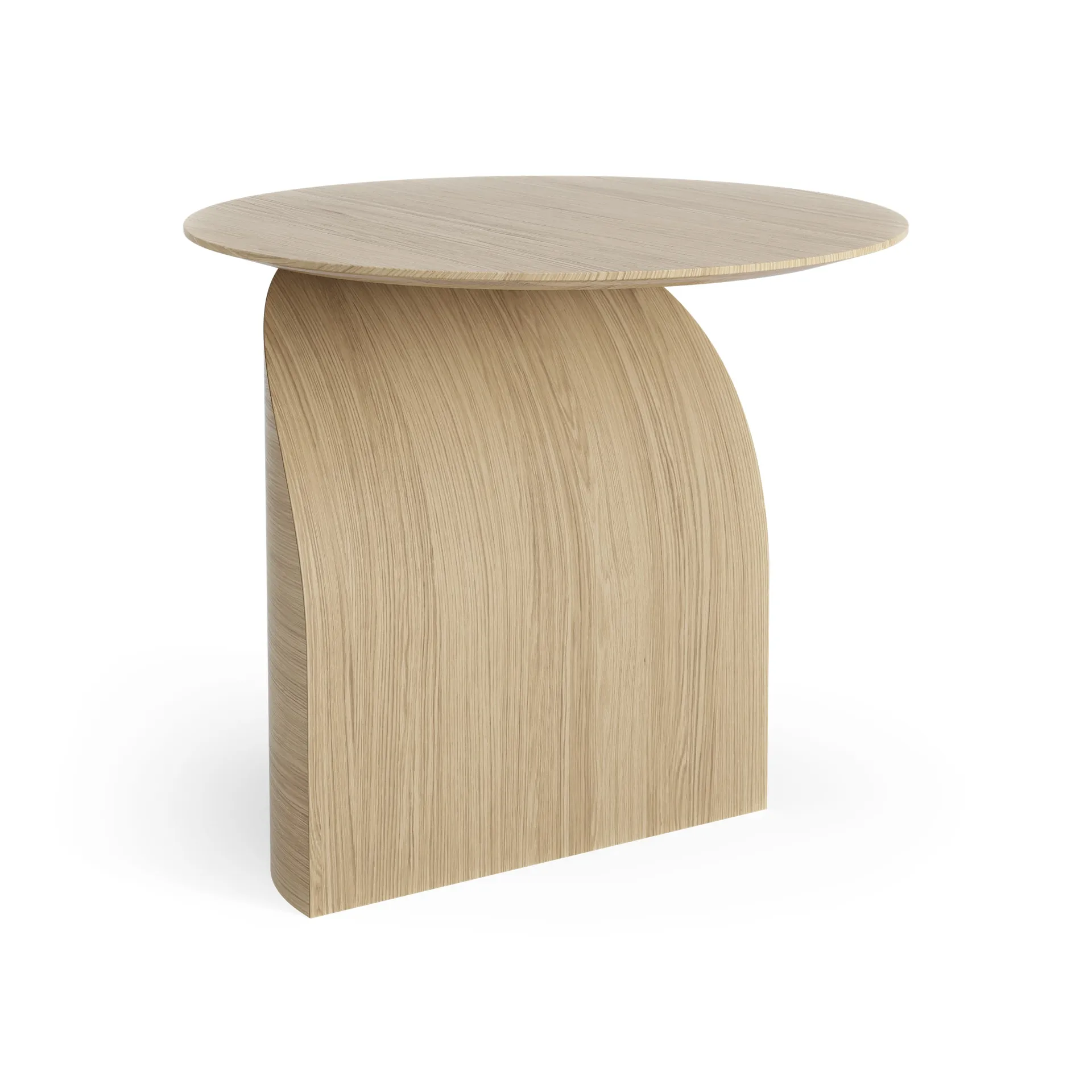 Savoa table H50 cm, Oak laquered Swedese