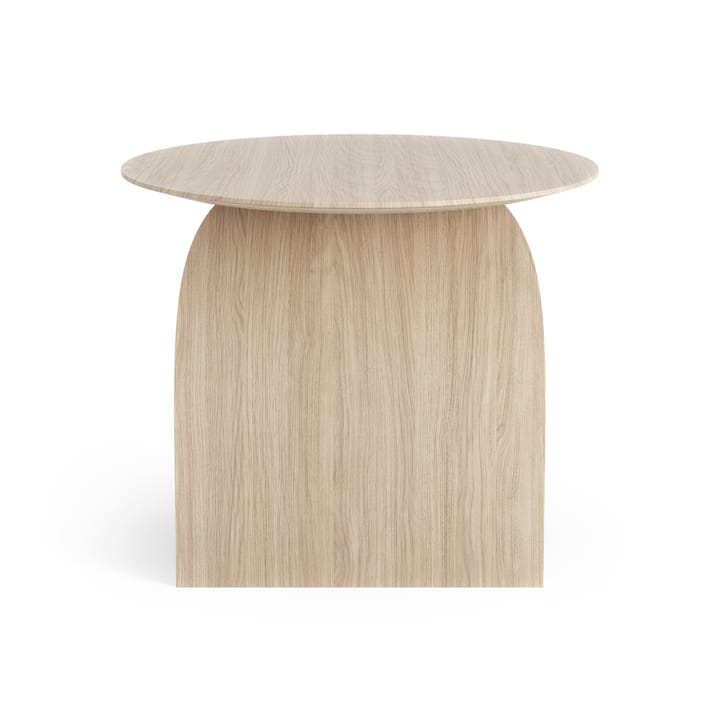 Savoa table H50 cm - Oak white pigmented - Swedese