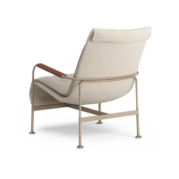 Serpentine armchair - Fabric Romo Linara Rye-nutmeg-tärnsjö Cognac - Swedese