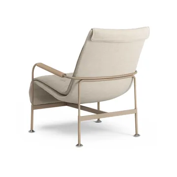 Serpentine armchair - Fabric Romo Linara Rye-nutmeg-Tärnsjö Nature - Swedese