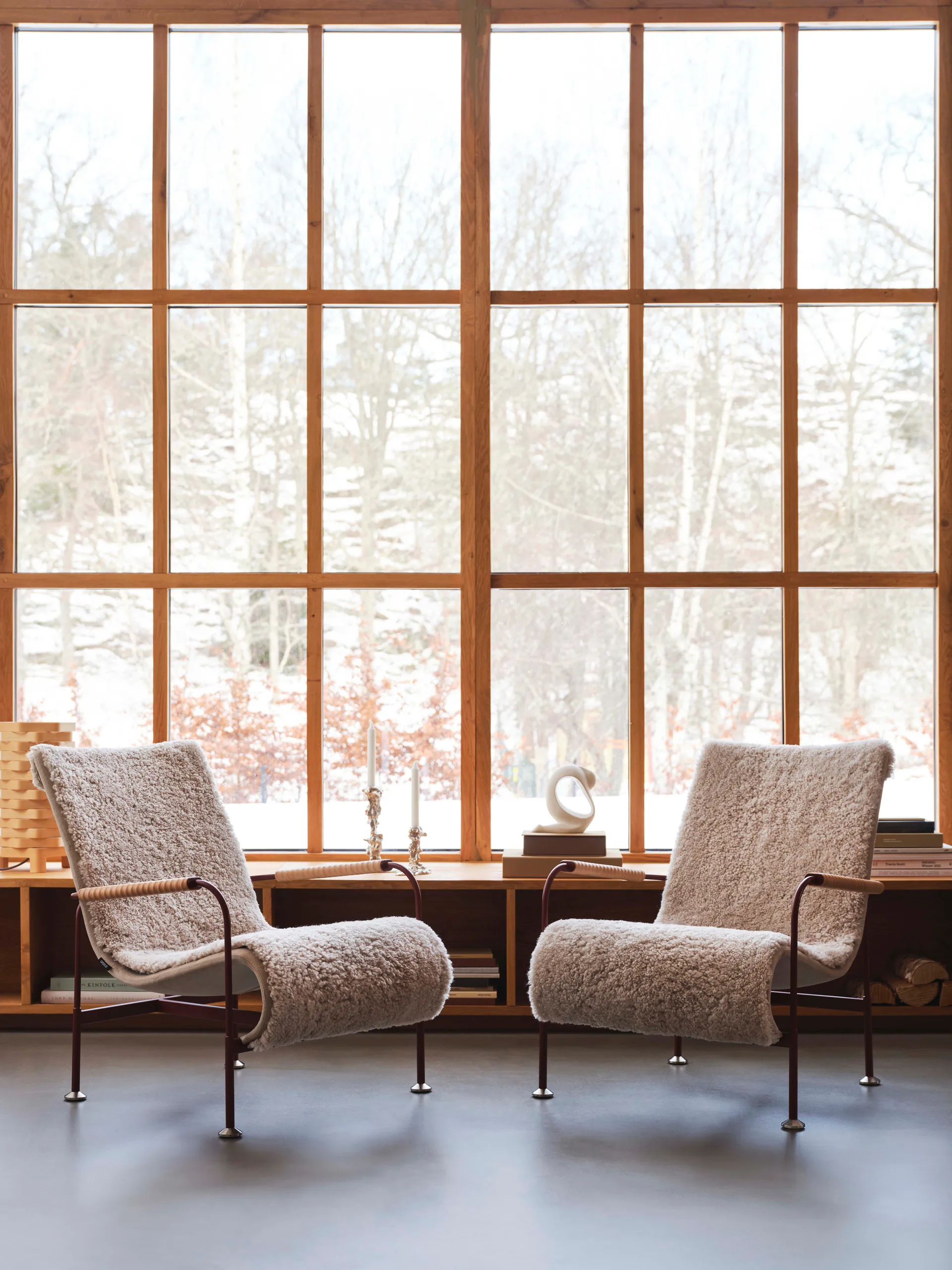 Serpentine armchair, Fabric Romo Linara Rye-nutmeg Swedese