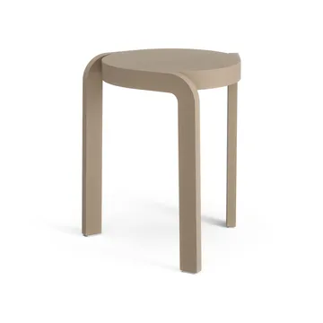 Spin round stool H44 cm - Ash-nutmeg, Ø32x44 cm - Swedese