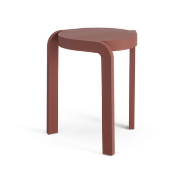Spin stool H44 cm - Ash-english red - Swedese