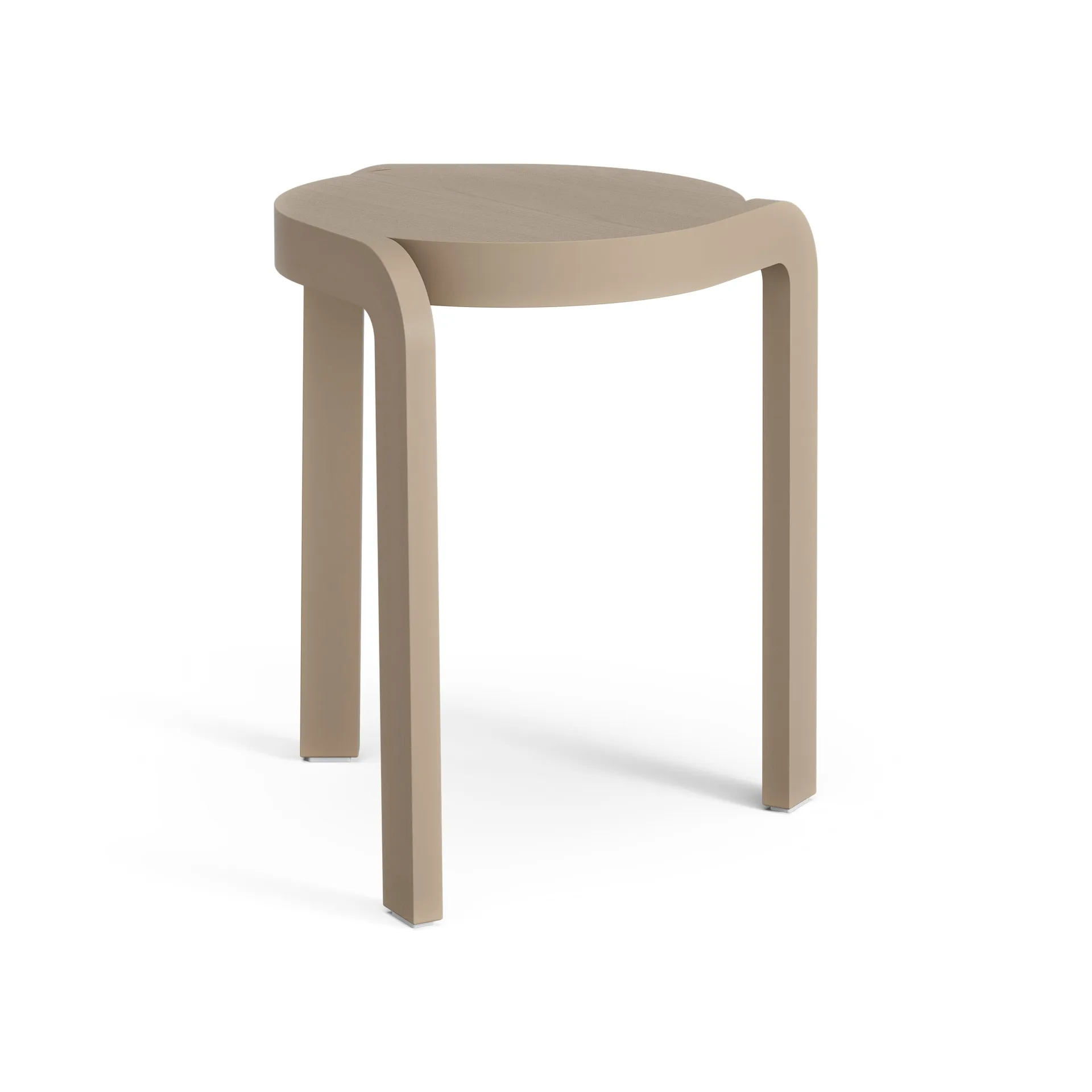 Spin stool H44 cm, Ash-nutmeg Swedese