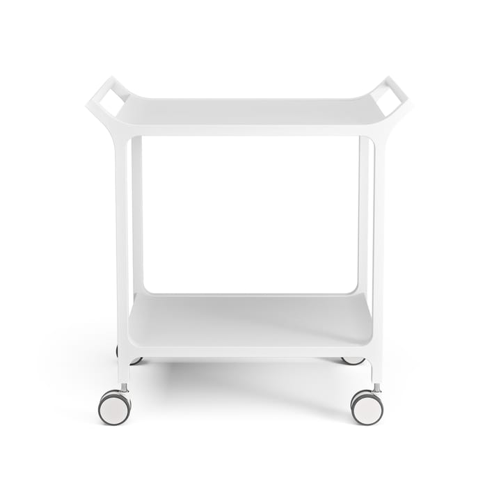 Teatime serving trolley - Ash White glazed - Swedese