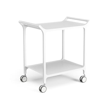 Teatime serving trolley - Ash White glazed - Swedese