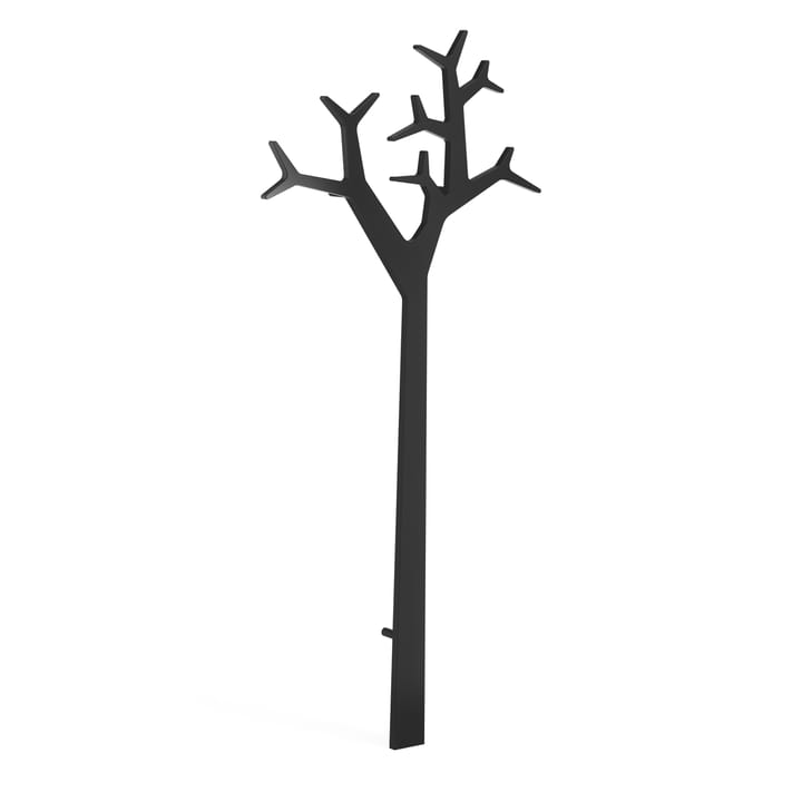 Tree Black Edition wall-mounted hanger 194 cm - Black - Swedese