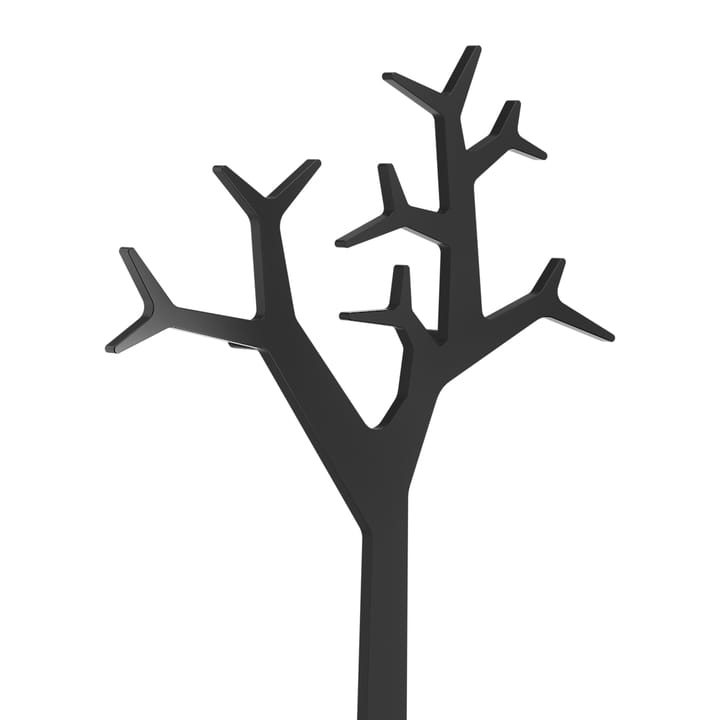 Tree Black Edition wall-mounted hanger 194 cm - Black - Swedese