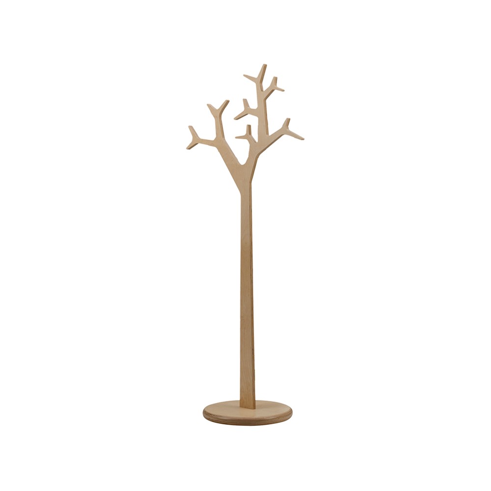 Swedese Tree Rock floor hanger Oak clear lacquer | Scandinavian Design | Clothes racks, coat stands & hangers | Beige